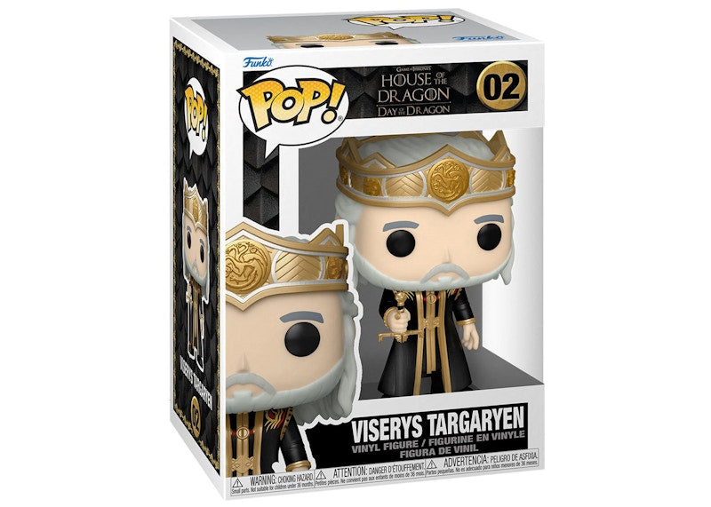 Funko Pop! House of the Dragon Viserys Targaryen Figure #02