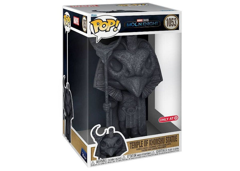 Funko Pop! Jumbo Marvel Studios Moon Knight Temple of Khonshu Statue Target Exclusive Figure #1053