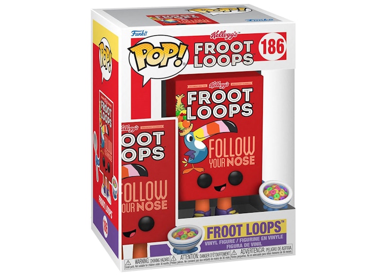 Funko Pop! Kelloggs Froot Loops Cereal (Froot Loops) Figure #186