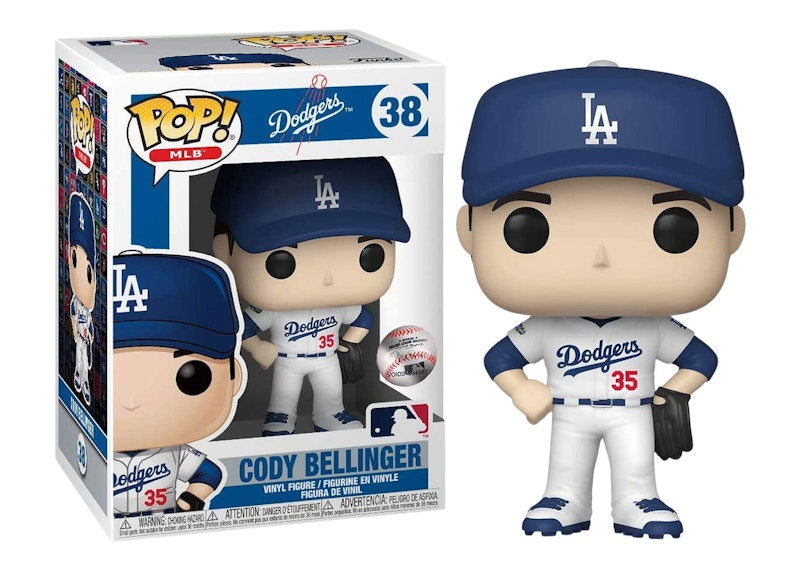 Funko Pop! MLB Los Angeles Dodgers Cody Bellinger Figure #38