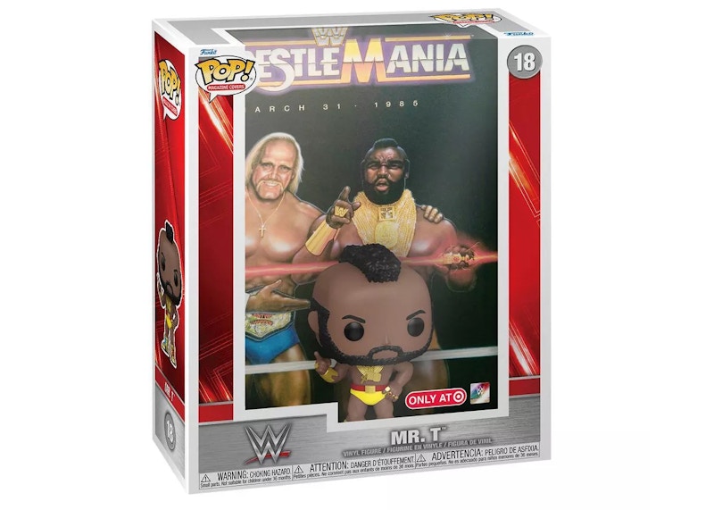 Funko Pop! Magazine Covers WWE Mr. T Target Exclusive Figure #18