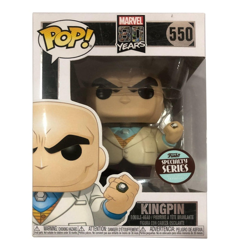 Funko Pop! Marvel 80 Years Kingpin Funko Specialty Series Bobble-Head Figure #550