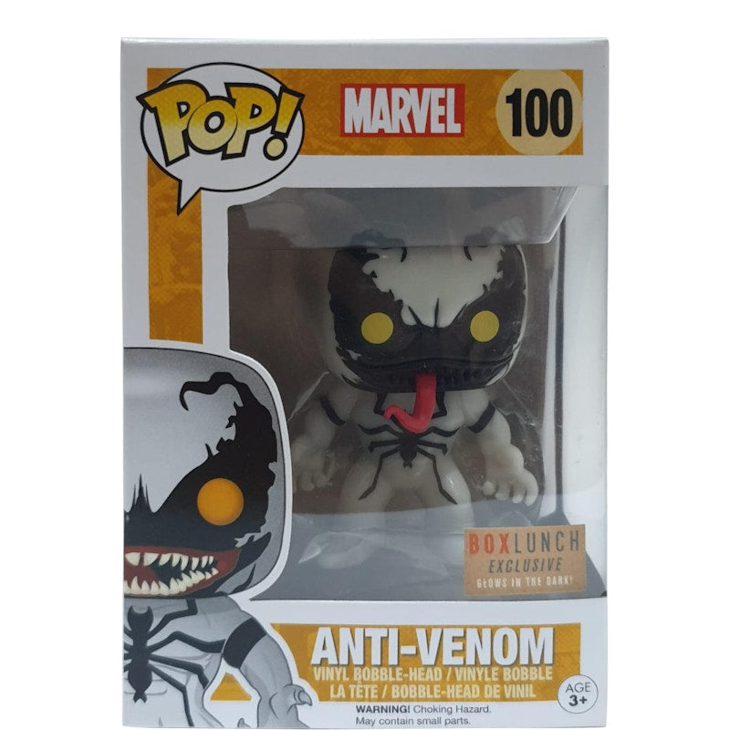 Funko Pop! Marvel Anti-Venom Box Lunch Exclusive Bobble-Head Figure #100