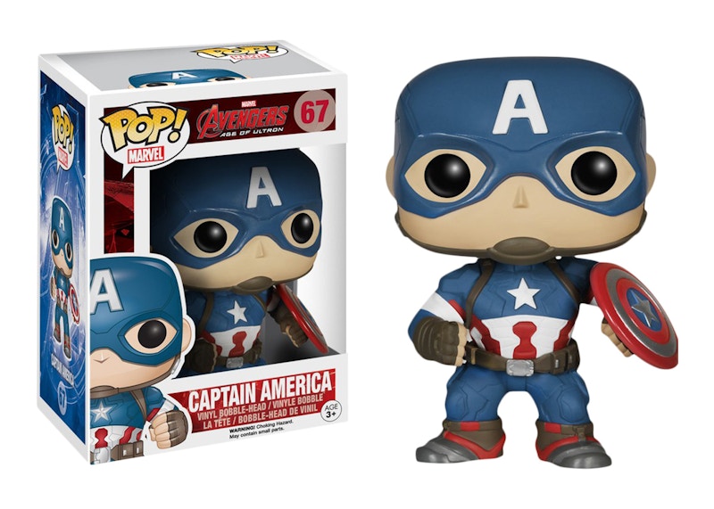 Funko Pop! Marvel Avengers Age of Ultron Captain America Figure #67