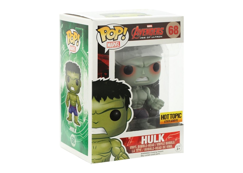 Funko Pop! Marvel Avengers Age of Ultron Hulk Hot Topic Exclusive Figure #68
