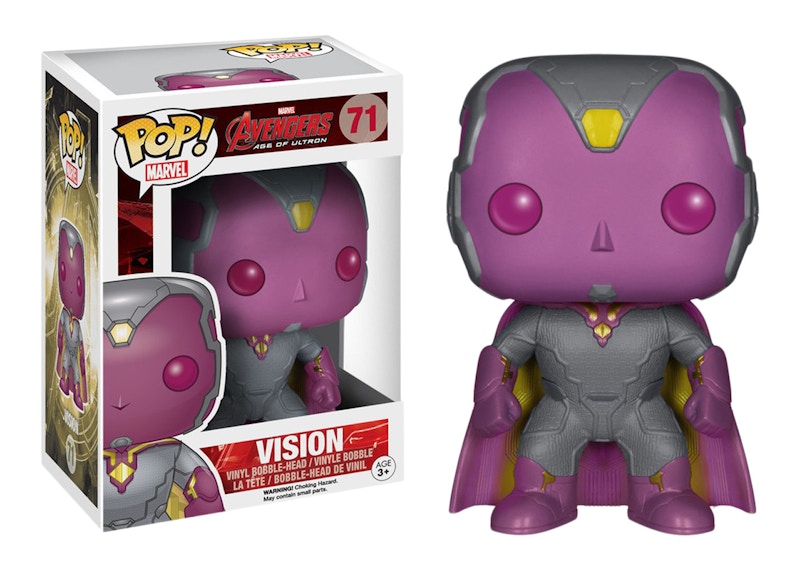 Funko Pop! Marvel Avengers Age of Ultron Vision Figure #71