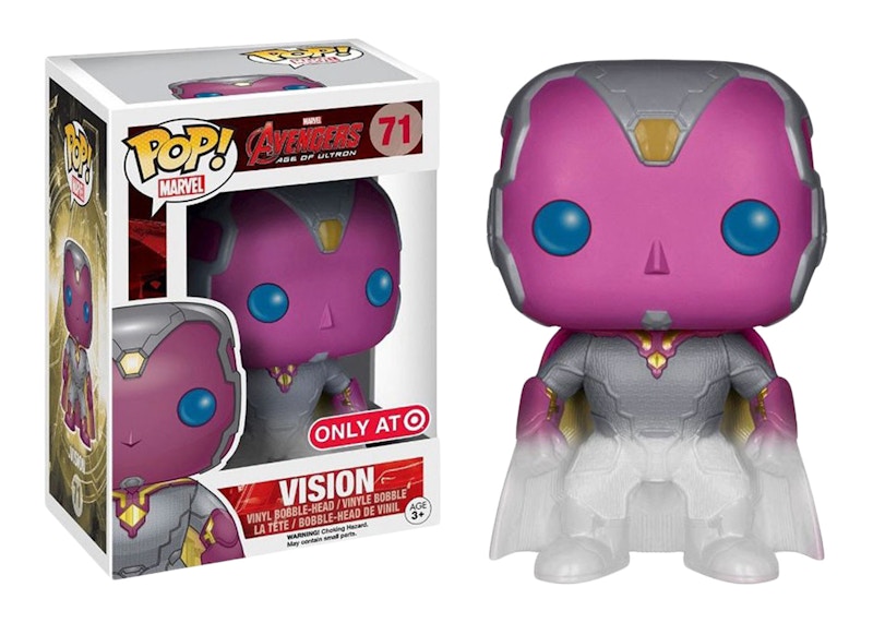 Funko Pop! Marvel Avengers Age of Ultron Vision Target Exclusive Bobble-Head #71