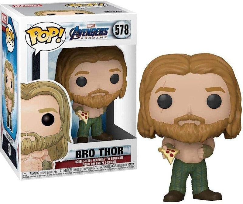 Funko Pop! Marvel Avengers Endgame Bro Thor with Pizza Figure #578