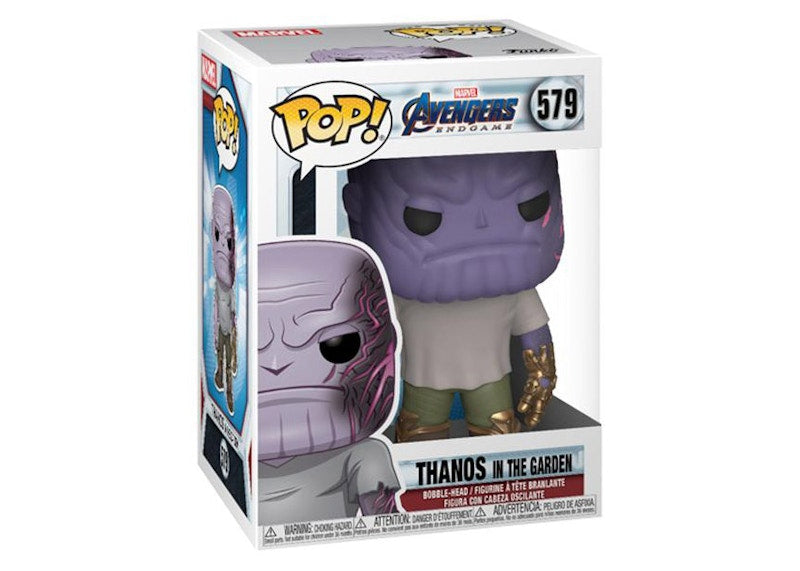 Funko Pop! Marvel Avengers Endgame Casual Thanos with Gauntlet Figure #579