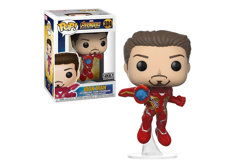 Funko Pop! Marvel Avengers Infinity War Iron Man FYE Exclusive Figure #304