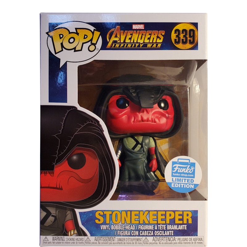 Funko Pop! Marvel Avengers Infinity War Stonekeeper Funko Shop Exclusive Figure #339