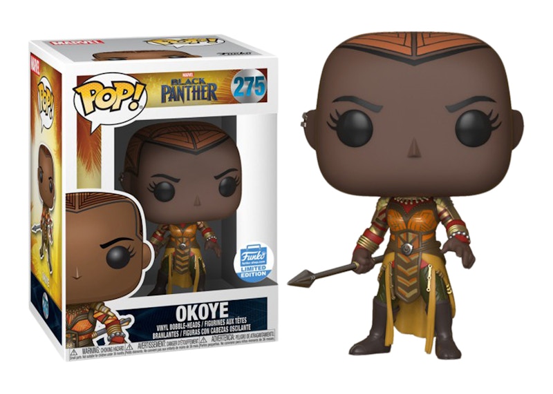 Funko Pop! Marvel Black Panther Okoye Funko Shop Exclusive Figure #275