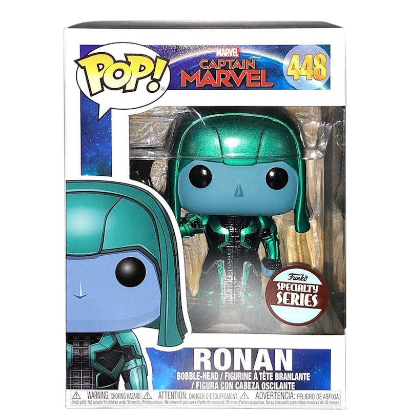 Funko Pop! Marvel Captain Marvel Ronan Funko Specialty Series Bobble-Head Figure #448