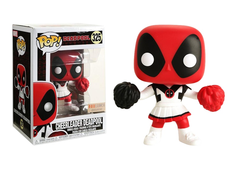 Funko Pop! Marvel Deadpool Cheerleader Deadpool Box Lunch Exclusive Bobble-Head #325
