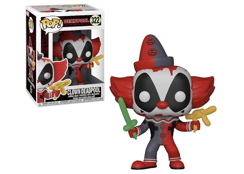 Funko Pop! Marvel Deadpool Clown Deadpool Figure #322