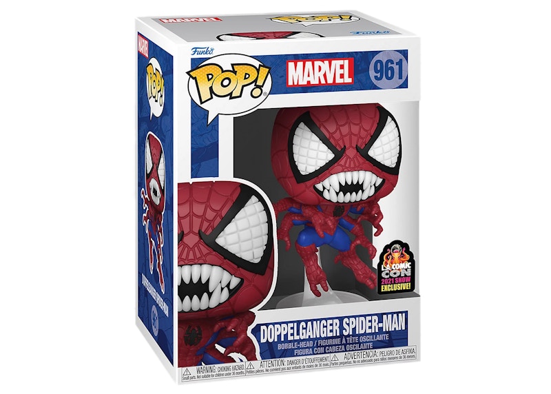 Funko Pop! Marvel Doppelganger Spider-Man 2021 LA Comic Con Exclusive Figure #961