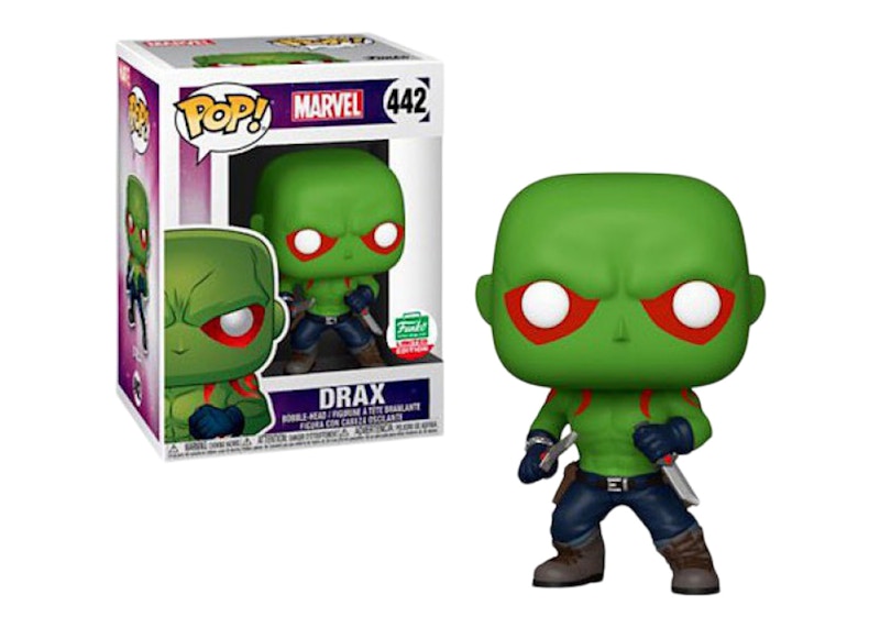Funko Pop! Marvel Drax Funko Shop Holiday Bundle Exclusive Figure #442