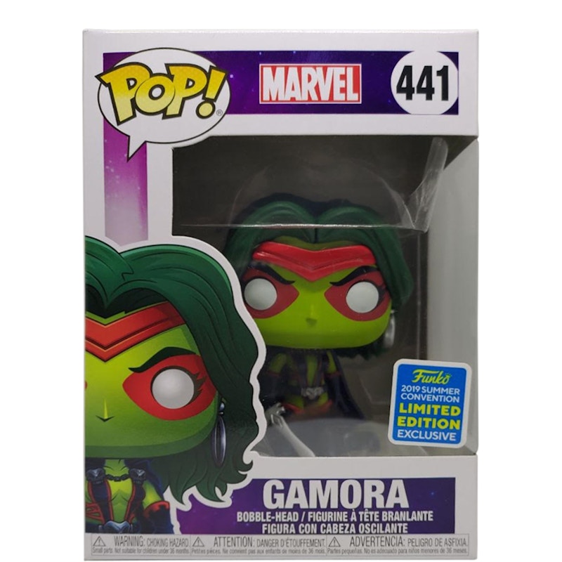 Funko Pop! Marvel Gamora Summer Convention Exclusive Bobble-Head Figure #441