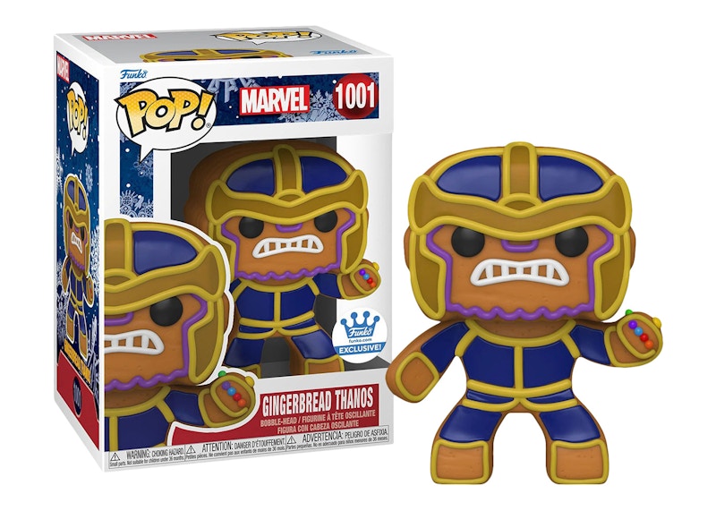 Funko Pop! Marvel Gingerbread Thanos Funko Shop Exclusive Bobble-Head #951