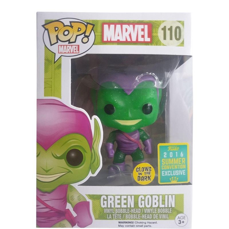 Funko Pop! Marvel Green Goblin (Glow) Summer Convention Figure #110