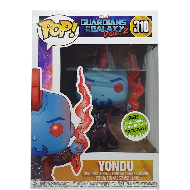 Funko Pop! Marvel Guardians Of The Galaxy Vol.2 Yondu Spring Convention Exclusive Bobble-Head Figure #310