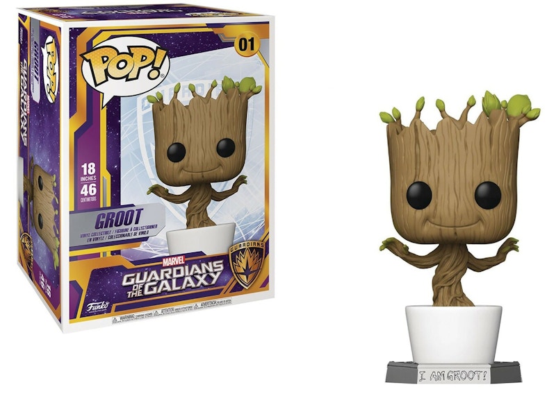 Funko Pop! Marvel Guardians of the Galaxy Groot 18 Inch Figure #01