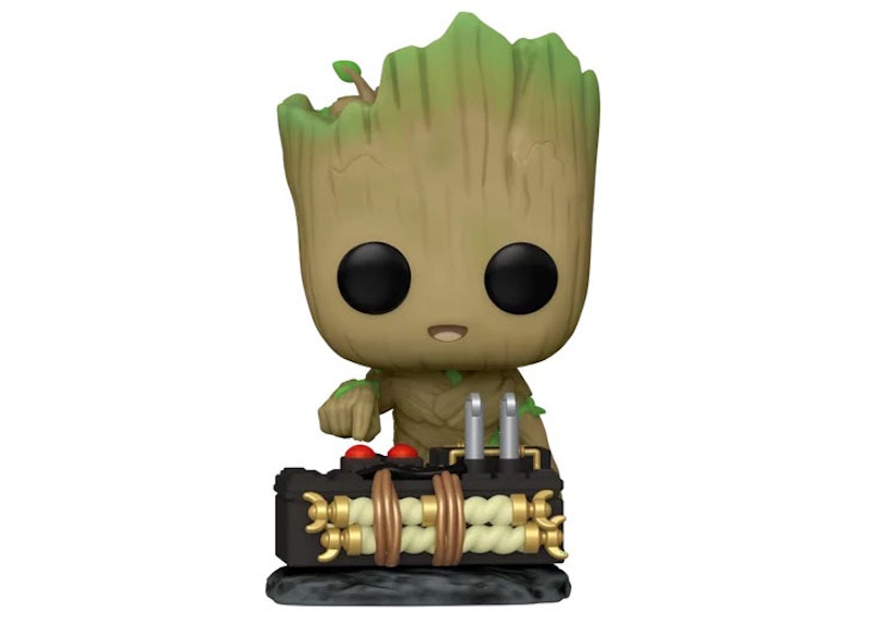Funko Pop! Marvel Guardians of the Galaxy Vol. 2 Groot 2023 Wondrous Convention Exclusive Figure #1222
