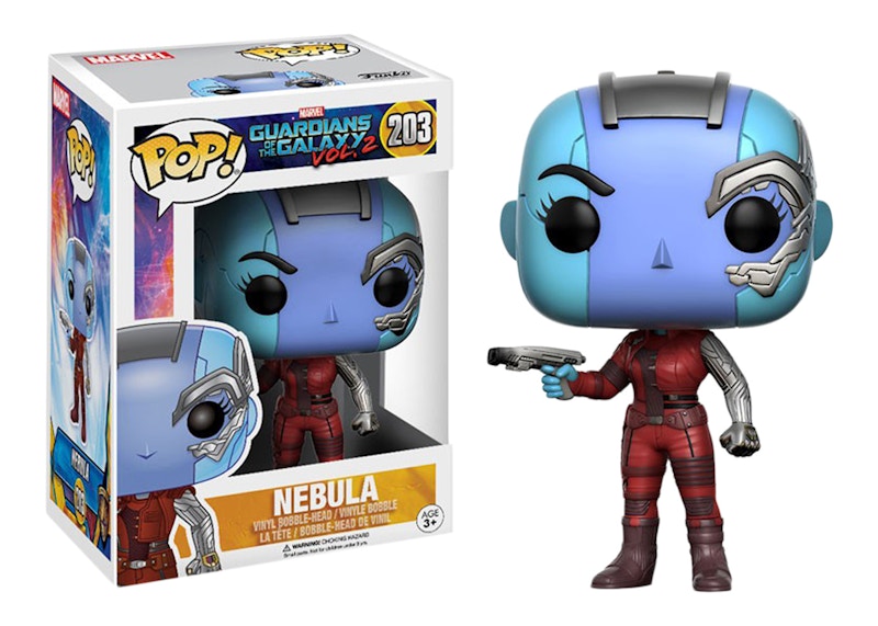 Funko Pop! Marvel Guardians of the Galaxy Vol. 2 Nebula Bobble-Head #203