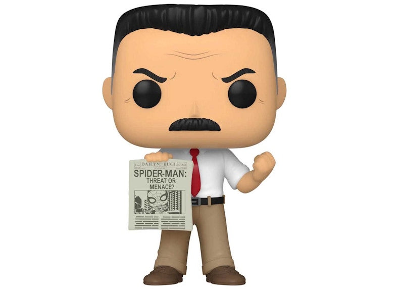 Funko Pop! Marvel J. Jonah Jameson Entertainment Earth Exclusive Figure #1057