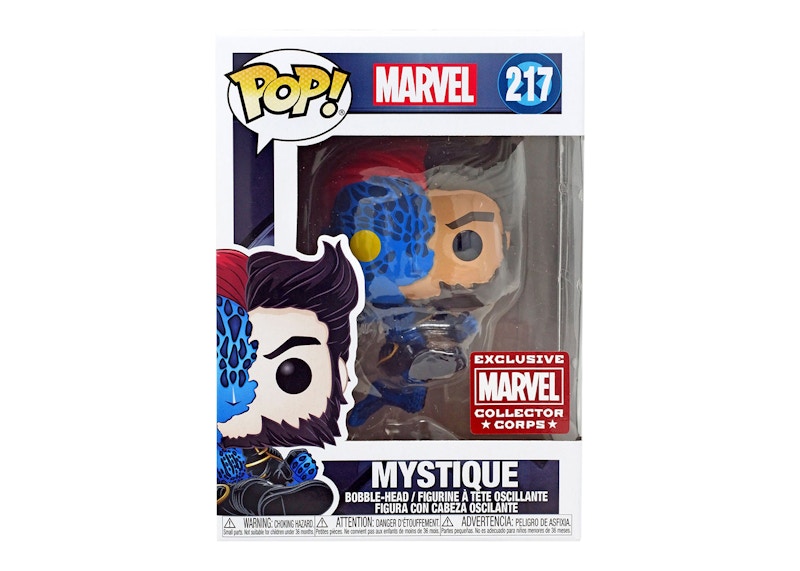 Funko Pop! Marvel Mystique Wolverine Collectors Corps Exclusive Figure #217