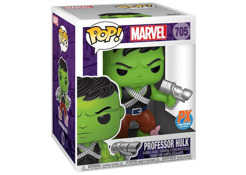 Funko Pop! Marvel Professor Hulk 6 Inch PX Previews Exclusive Figure #705