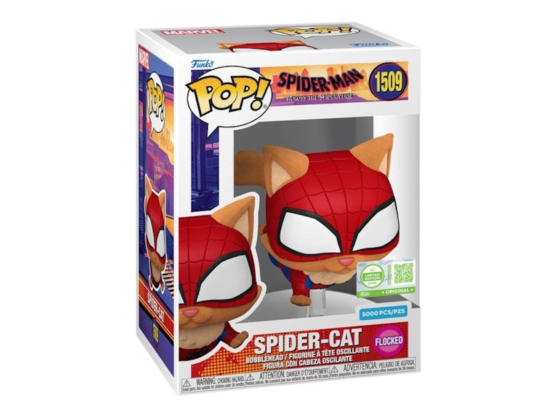 Funko Pop! Marvel Spider-Car (Flocked) Limited Edition Figure #1509