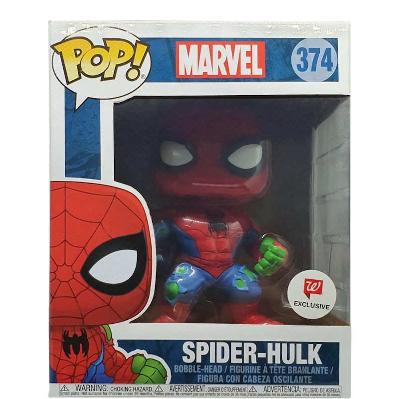 Funko Pop! Marvel Spider-Hulk Walgreens Exclusive Bobble-Head Figure #374