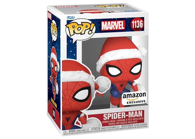 Funko Pop! Marvel Spider-Man Amazon Exclusive Figure #1136