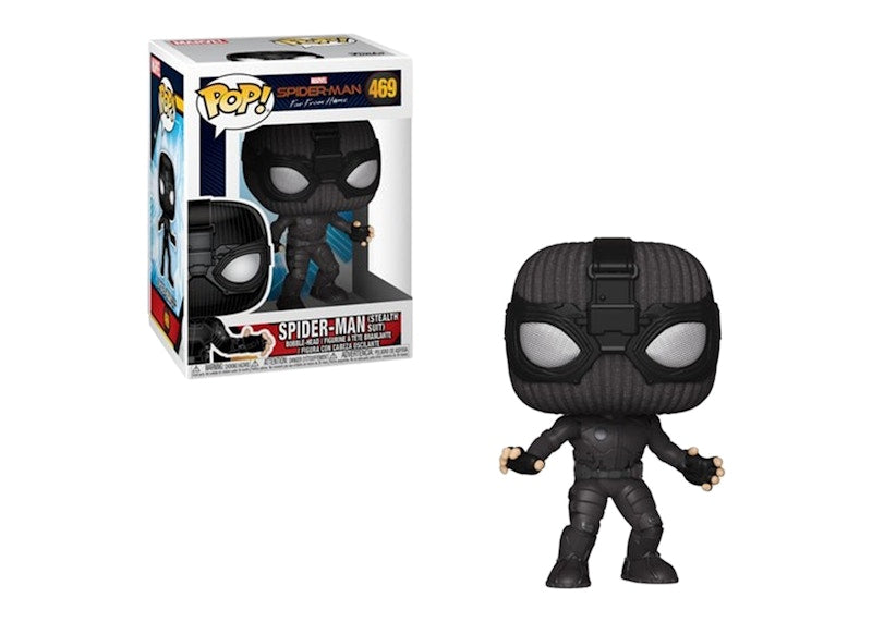 Funko Pop! Marvel Spider-Man Far From Home Spider-Man (Stealth Suit) Figure #469