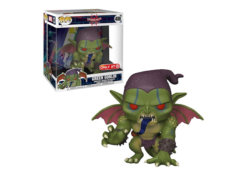 Funko Pop! Marvel Spider-Man Into the Spider-Verse Green Goblin Target Exclusive 10 Inch Bobble-Head #408