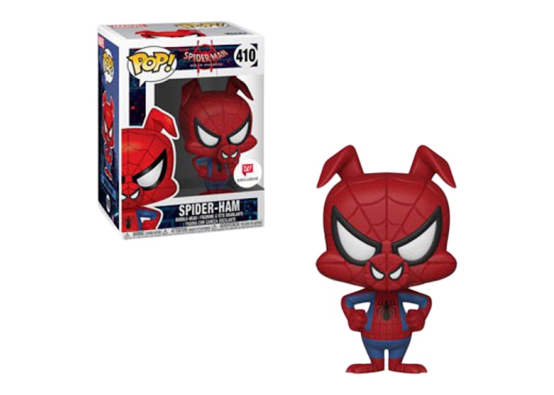 Funko Pop! Marvel Spider-Man Into the Spider-Verse Spider-Ham Walgreens Exclusive Bobble-Head #410
