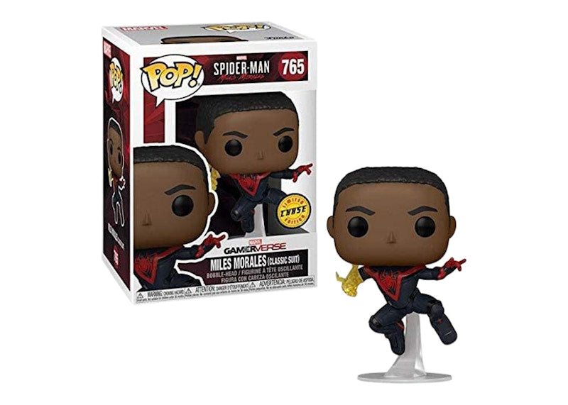 Funko Pop! Marvel Spider-Man Miles Morales Classic Suit (Chase) Figure #765