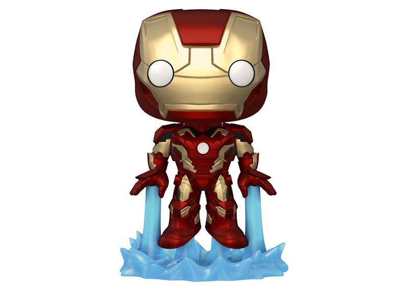 Funko Pop! Marvel Studios Avengers Age Of Ultron Iron Man Mark 43 GITD 10 Inch GameStop Exclusive Figure #962