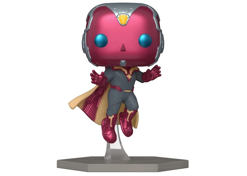 Funko Pop! Marvel Studios Captain America: Civil War Build-A-Scene Vision Amazon Exclusive Figure #1143
