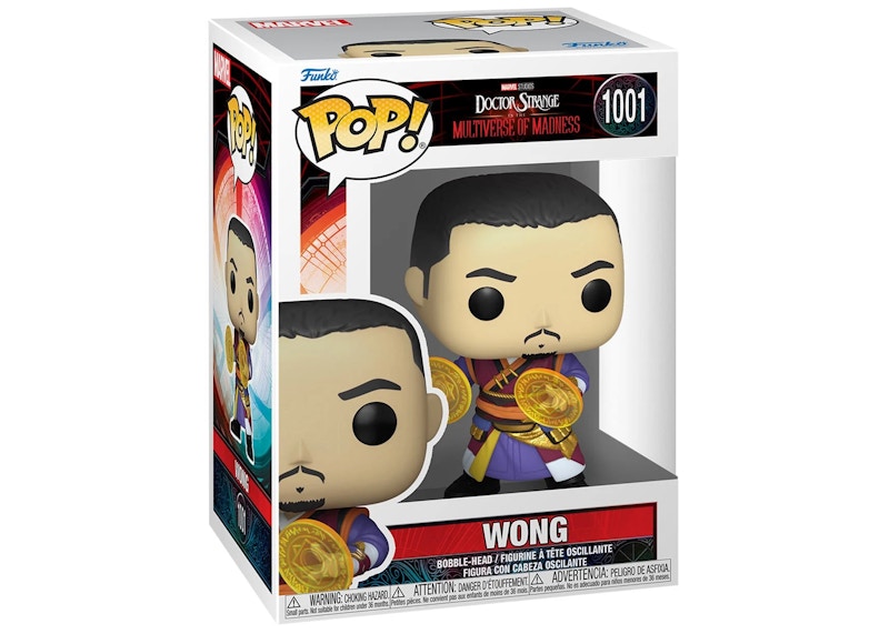 Funko Pop! Marvel Studios Doctor Strange and The Multiverse of Madness Wong Figure #1001