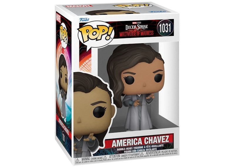 Funko Pop! Marvel Studios Doctor Strange in the Multiverse of Madness America Chavez Figure #1031