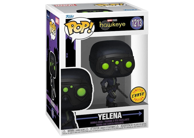 Funko Pop! Marvel Studios Hawkeye Yelena Chase Exclusive Figure #1213
