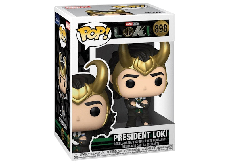 Funko Pop! Marvel Studios Loki President Loki Figure #898