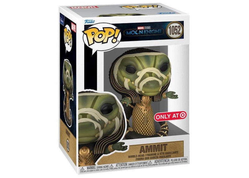 Funko Pop! Marvel Studios Moon Knight Ammit Target Exclusive Figure #1052