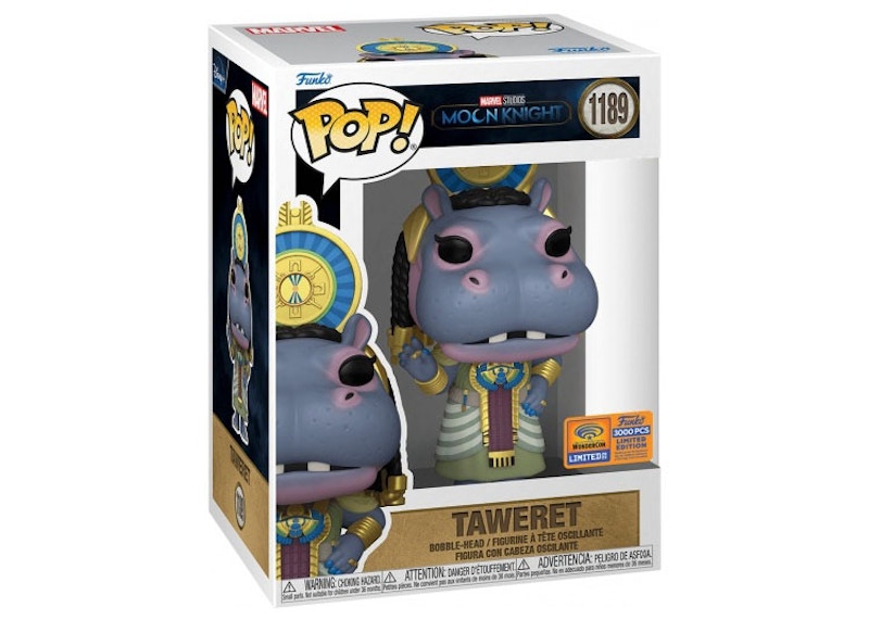 Funko Pop! Marvel Studios Moon Knight Taweret WonderCon 2023 Exclusive Figure #1189