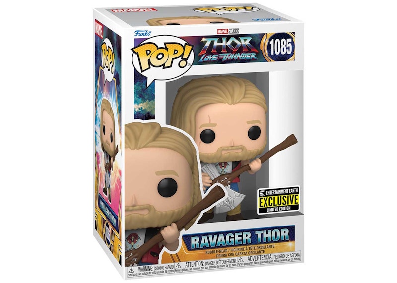 Funko Pop! Marvel Studios Thor: Love and Thunder Ravager Thor Entertainment Earth Exclusive Figure #1085