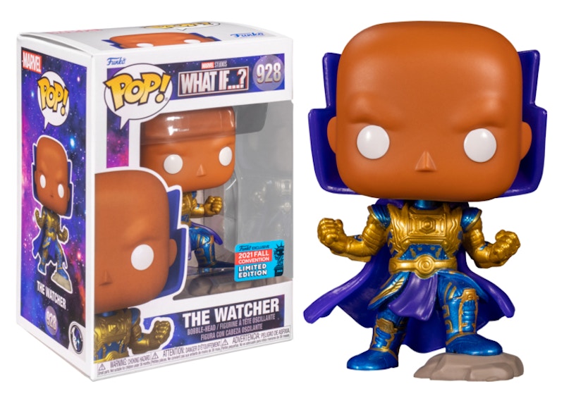 Funko Pop! Marvel Studios What If...? The Watcher 2021 Fall Convention Exclusive Figure #928
