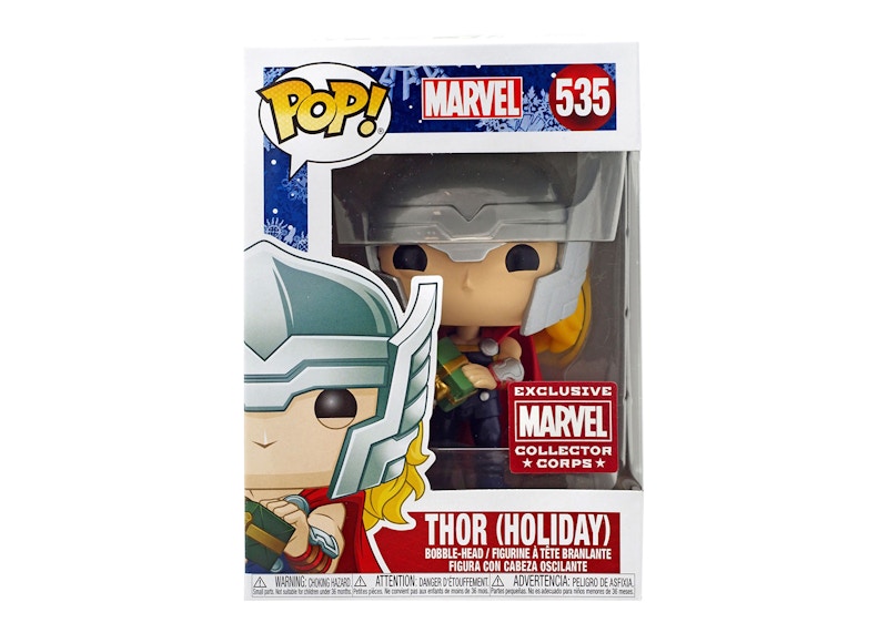 Funko Pop! Marvel Thor Holiday Collector Corps Exclusive Figure #535