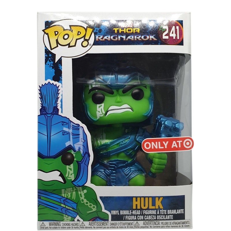 Funko Pop! Marvel Thor Ragnarok Hulk Target Exclusive Figure #241